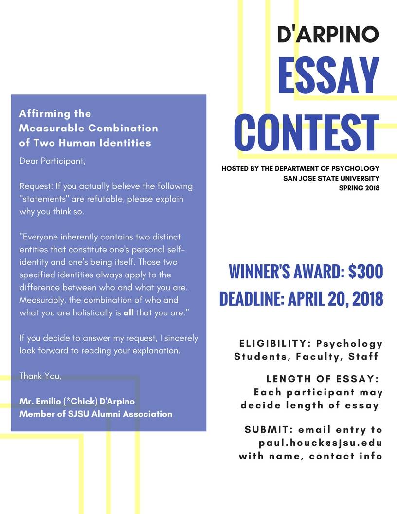 Scholarship Essay Competition